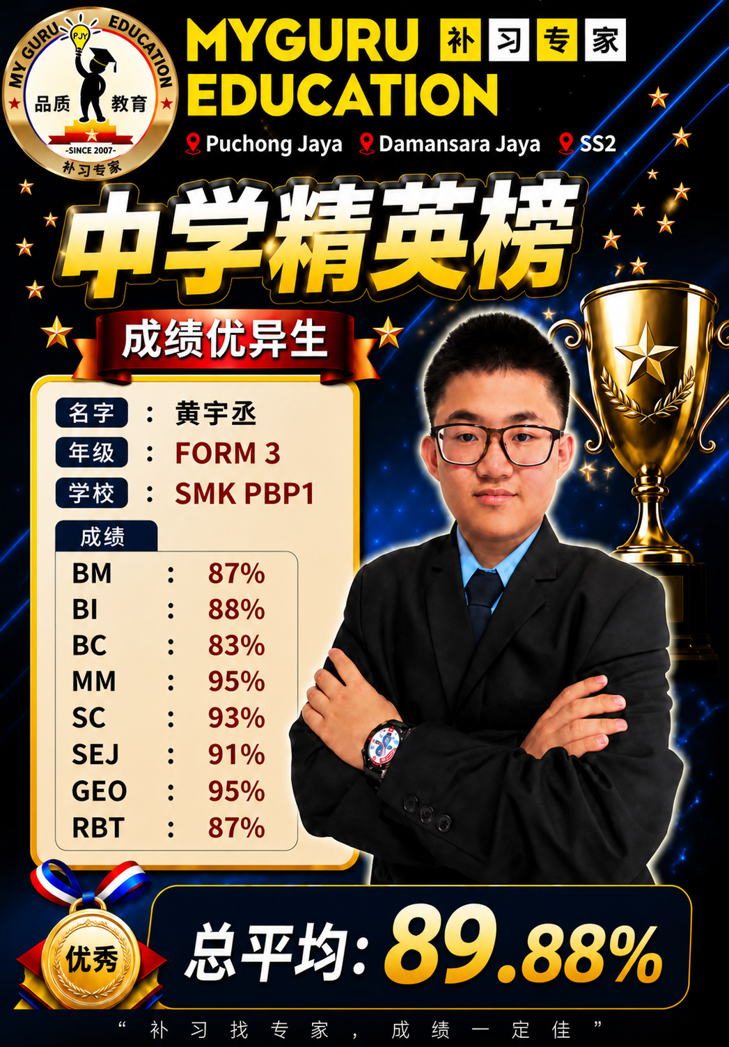 MyGuru 学生成绩见证 8